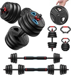 Mancuernas ajustables para entrenamiento funcional en casa