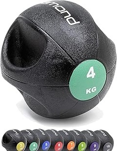 Los mejores balones medicinales con agarre para tu home gym