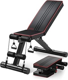 bancos ajustables para entrenamiento funcional en casa