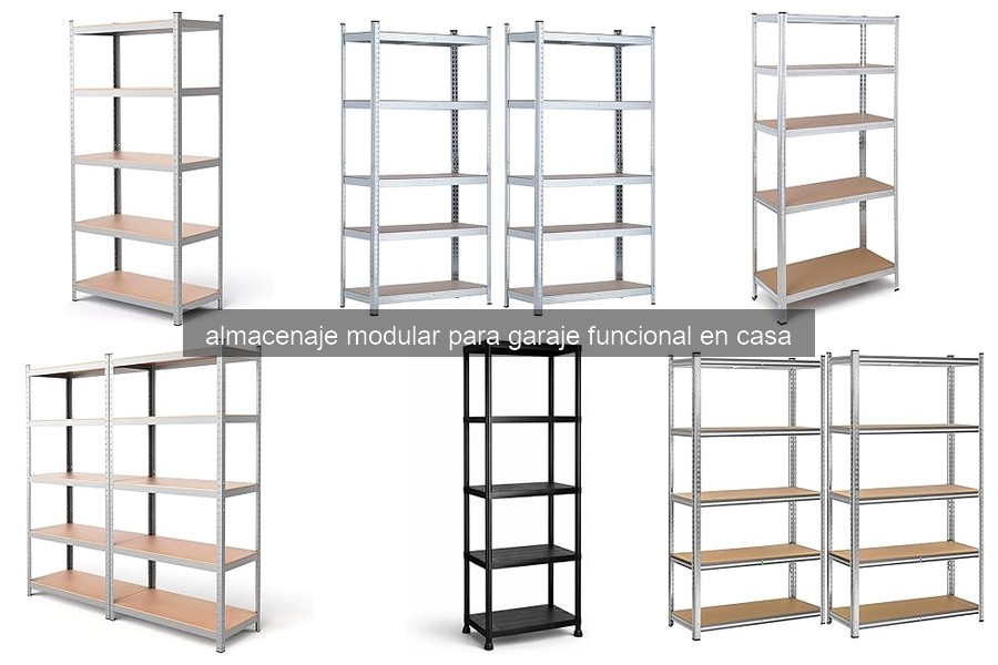 Almacenaje modular para garaje: ¿Qué es y cómo funciona?