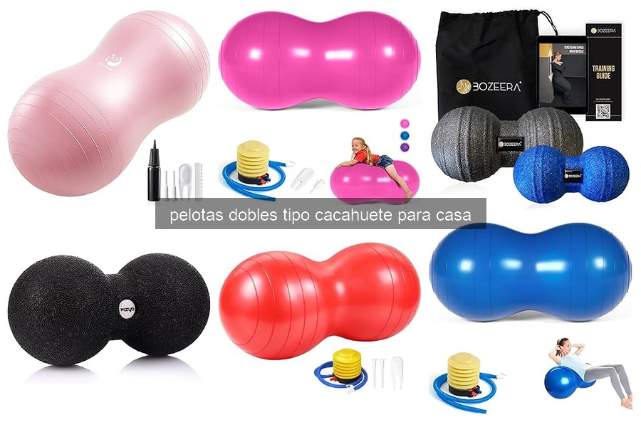 Beneficios de las Pelotas Dobles Tipo Cacahuete para Casa