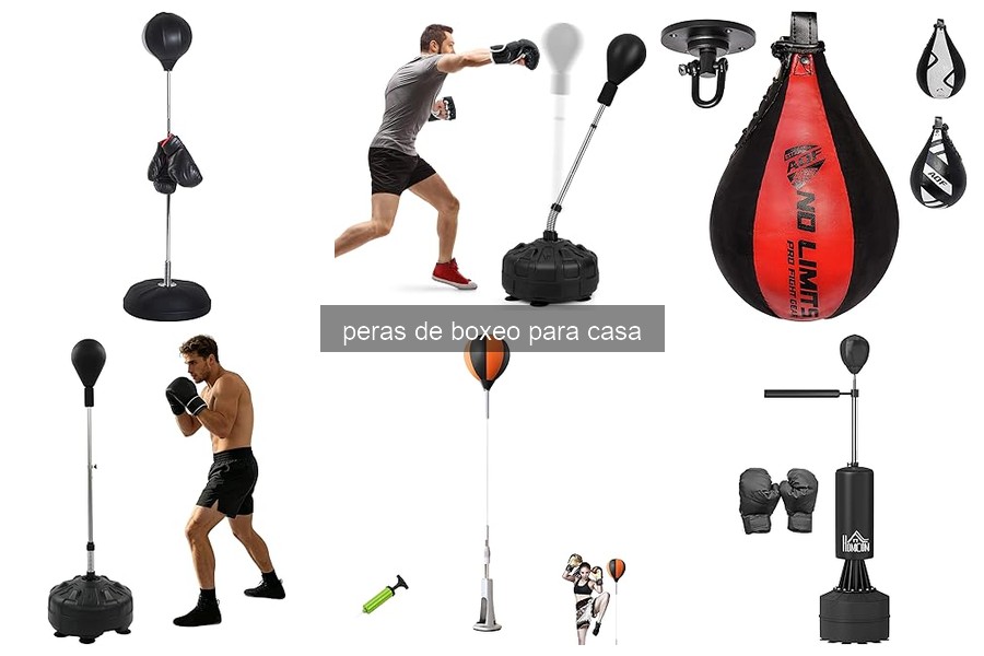 Beneficios de las peras de boxeo para tu entrenamiento en casa