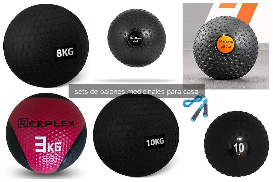 Beneficios de los Balones Medicinales para Entrenamiento en Casa