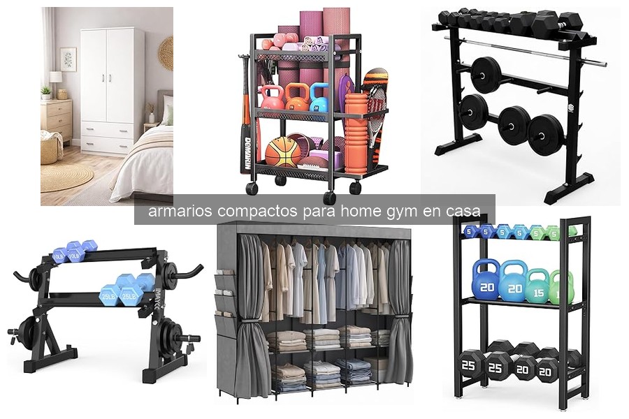 Cómo elegir el mejor armario compacto para tu home gym