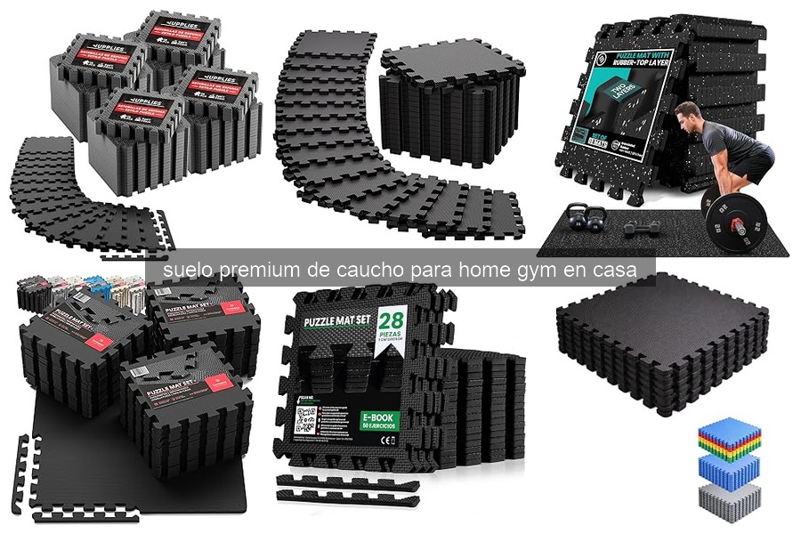 Cómo Elegir el Mejor Suelo de Caucho para Tu Home Gym