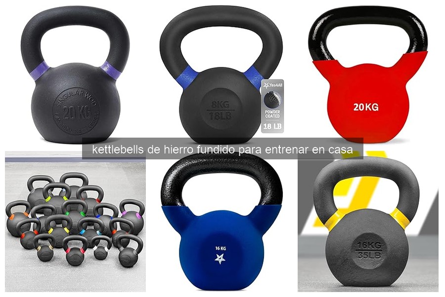 Cómo elegir la kettlebell de hierro fundido perfecta para tu hogar