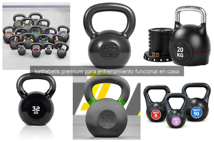 Cómo elegir la kettlebell premium perfecta para entrenar en casa