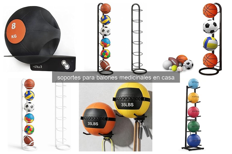 Cómo instalar y usar un soporte para balón medicinal en casa