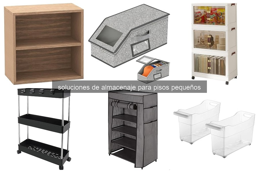 Cómo organizar el almacenamiento en apartamentos pequeños