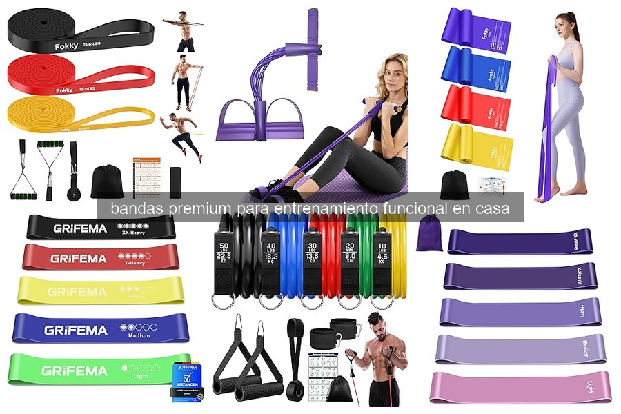 Cómo usar bandas premium para entrenamiento funcional en casa