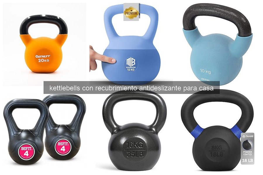 Cómo usar kettlebells antideslizantes en casa para entrenar