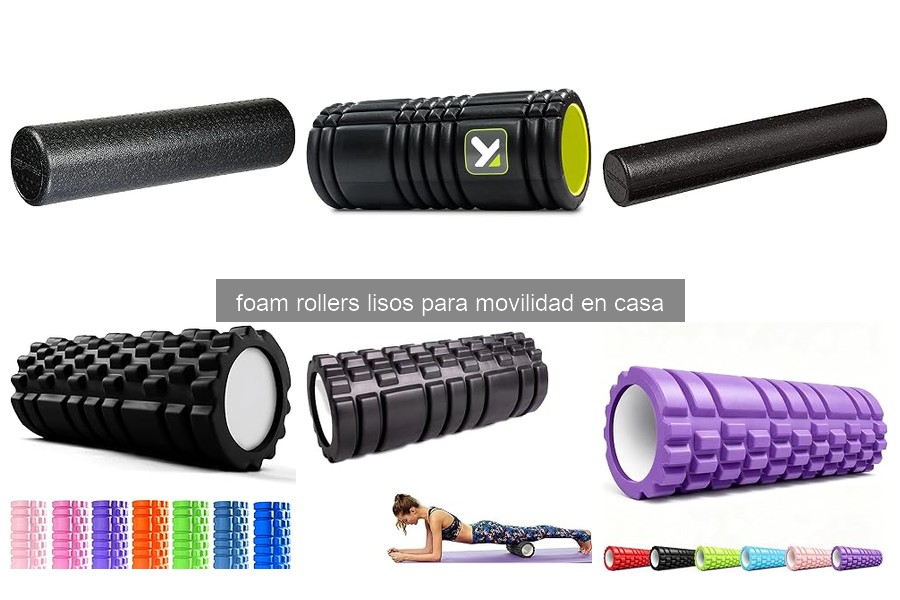 Cómo usar un foam roller liso correctamente en casa