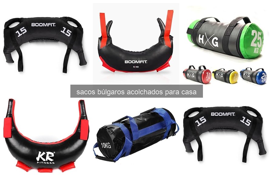 Cómo usar un saco búlgaro acolchado en casa para entrenar