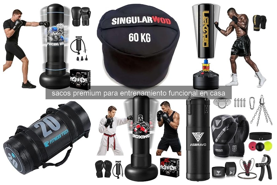 Cómo usar un saco premium para entrenar en casa