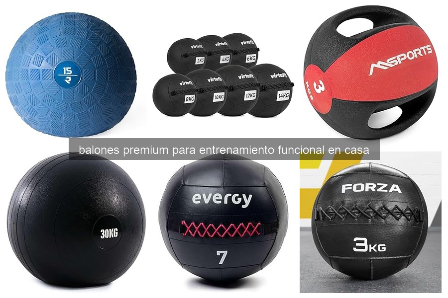 Comparativa de Balones Premium para Entrenamiento Funcional