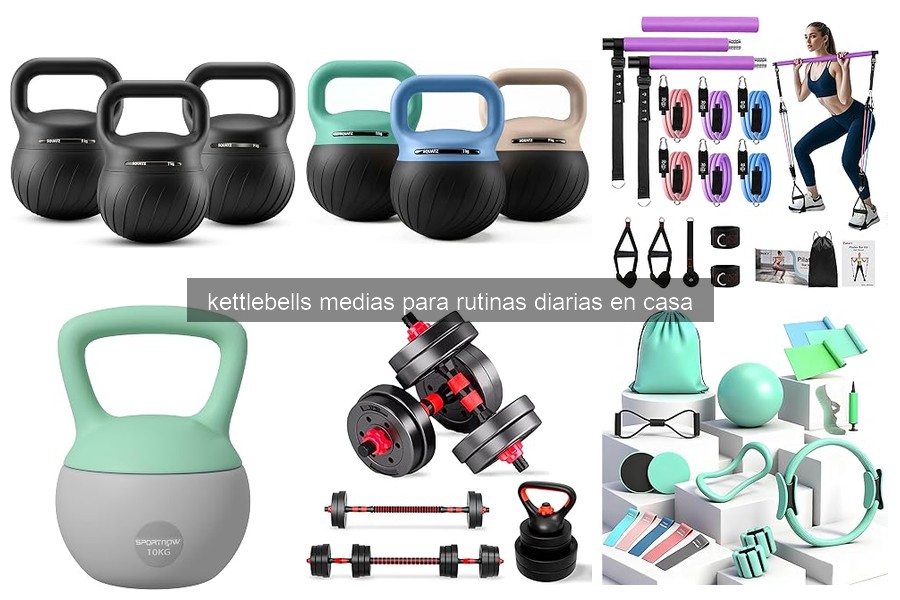 Comparativa de Kettlebells Medias: Mejor Relación Calidad-Precio