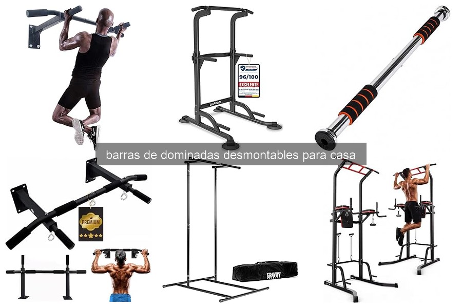 Comparativa de las Mejores Barras de Dominadas Desmontables