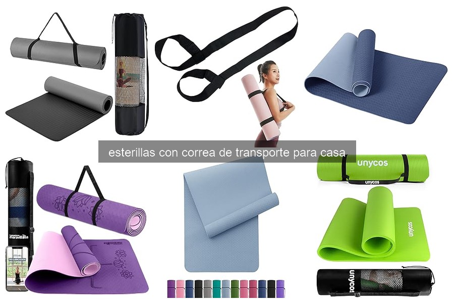 Comparativa de las Mejores Esterillas con Correa para Casa
