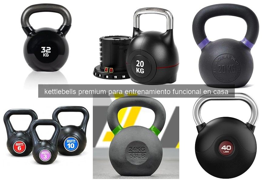 Comparativa de las Mejores Kettlebells Premium para Entrenar en Casa