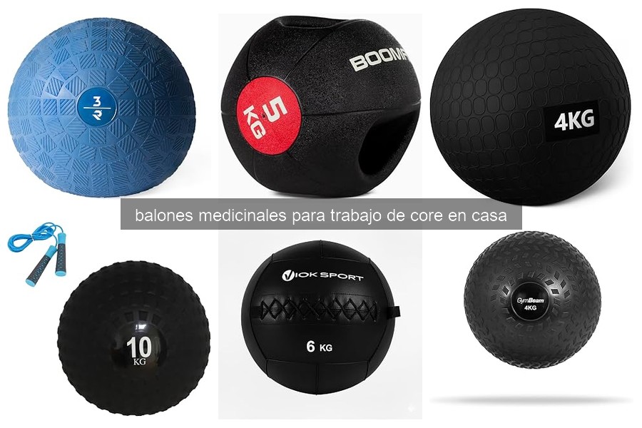 Comparativa de los mejores balones medicinales para el core