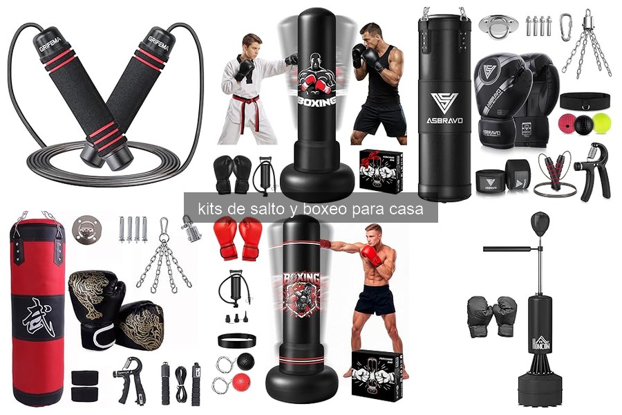 Comparativa de los Mejores Kits de Salto y Boxeo en Amazon