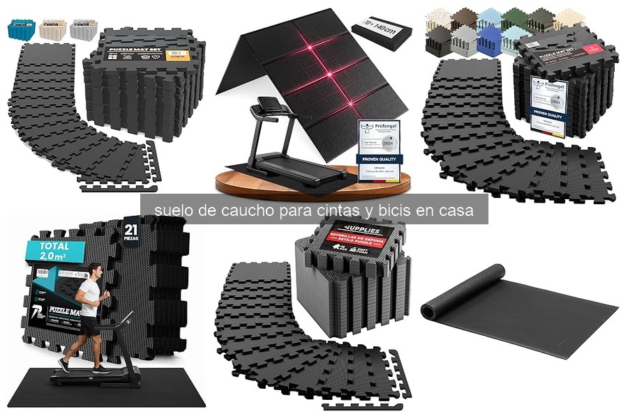 Comparativa de los Mejores Suelos de Caucho para Home Gym