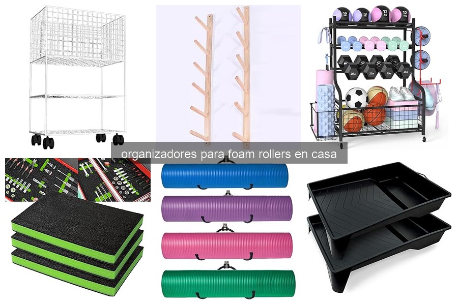 Comparativa de organizadores para foam rollers: pros y contras