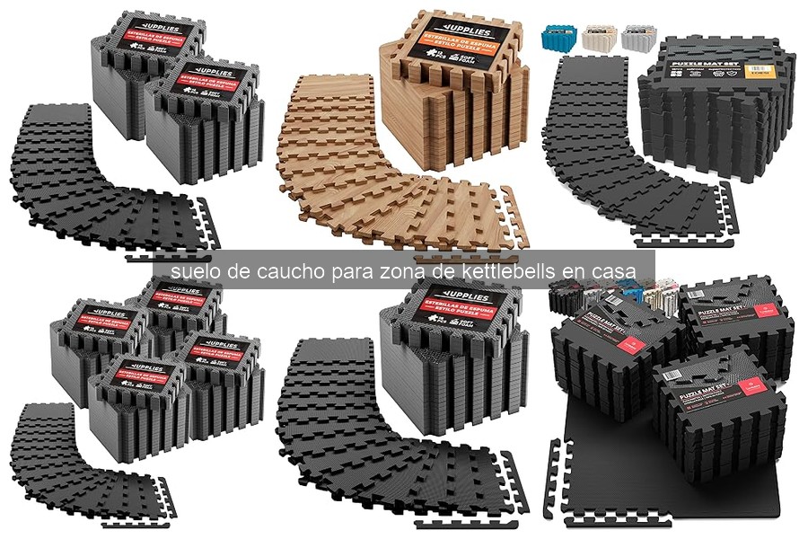 Comparativa de Suelos de Caucho para Zonas de Ejercicio