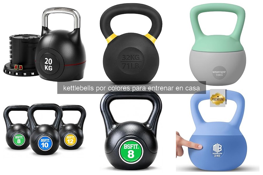 Errores comunes al usar kettlebells de colores en casa