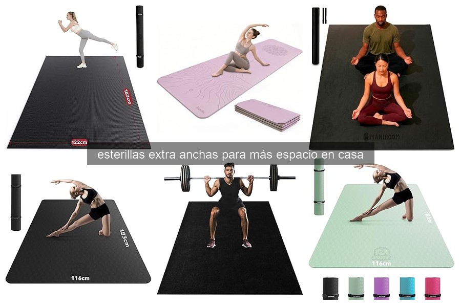 Guía de compra de esterillas extra anchas para entrenamiento funcional
