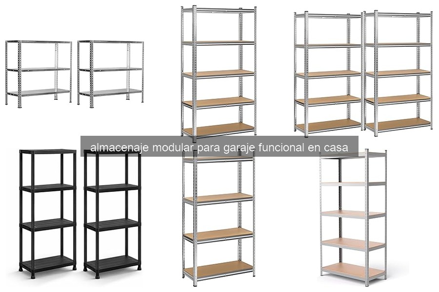 Guía de compra para sistemas de almacenamiento modular en garajes