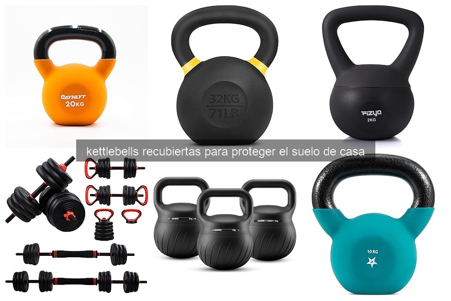 Guía de uso seguro de kettlebells recubiertas en casa