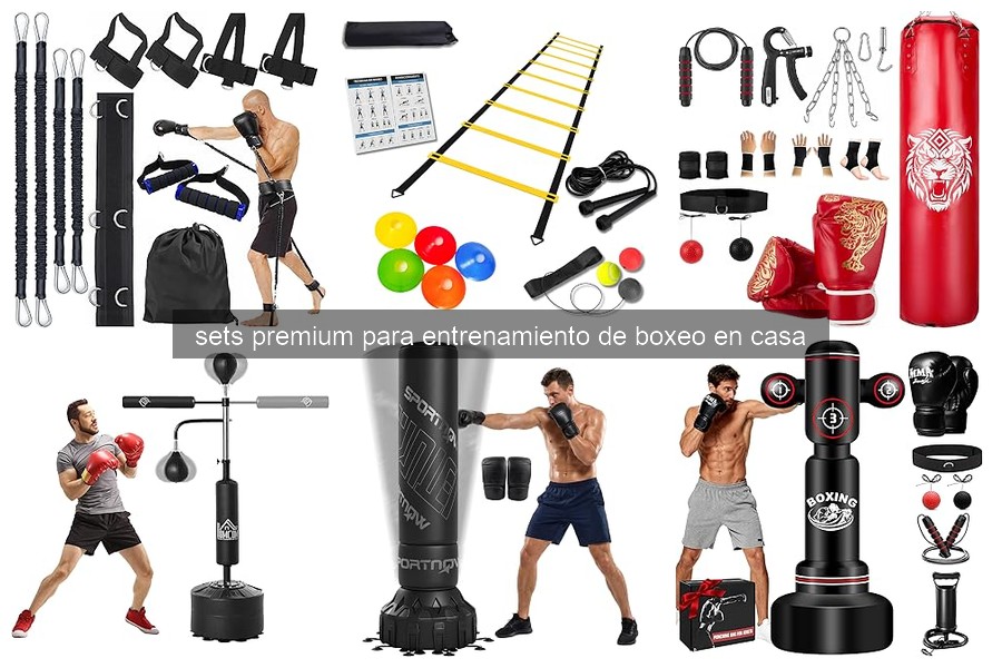 Guía para Elegir el Mejor Set de Boxeo para Entrenamiento en Casa