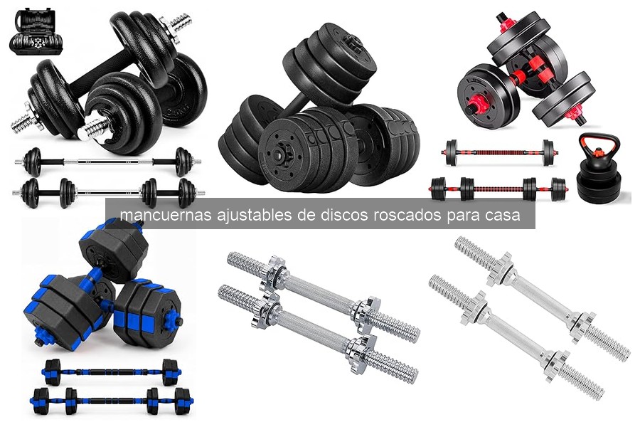 Guía para Elegir Mancuernas Ajustables de Discos Roscados