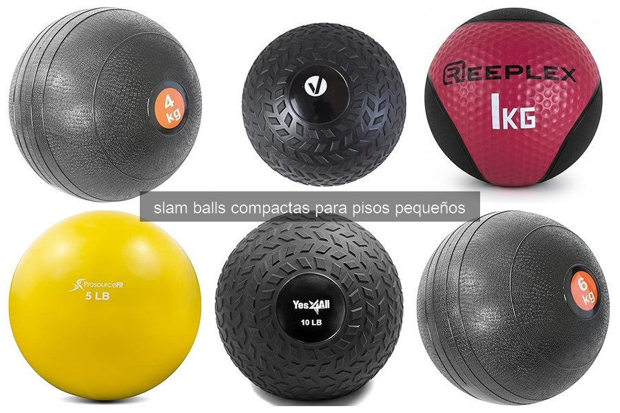 Guía para elegir slam balls compactas para espacios reducidos