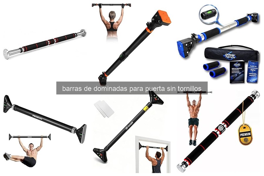 Instalación fácil de barras de dominadas sin tornillos