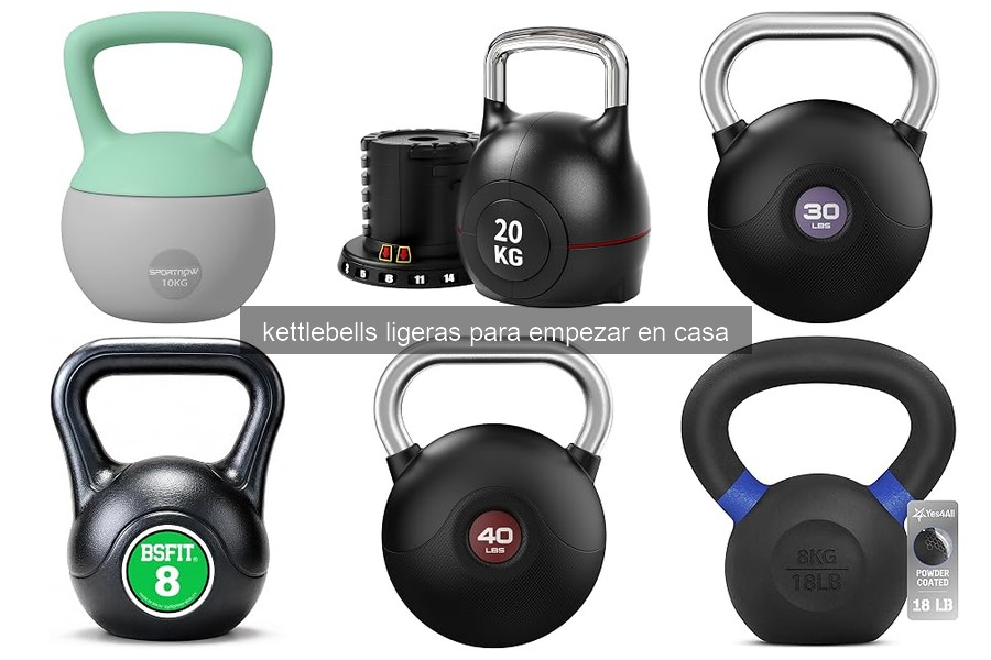 Kettlebells ligeras: qué son y cómo usarlas en casa