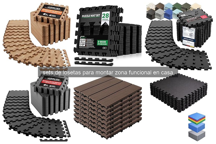 Losetas para Zonas Funcionales en Casa: Beneficios y Características