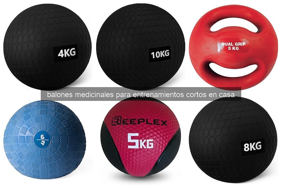 Mejores balones medicinales para entrenamientos en casa 2026