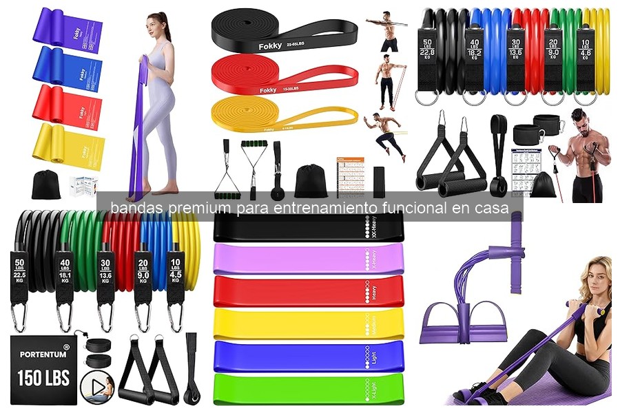 Mejores bandas premium para entrenamiento funcional en casa