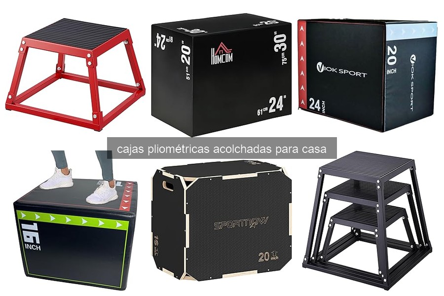 Mejores cajas pliométricas acolchadas para entrenamiento en casa