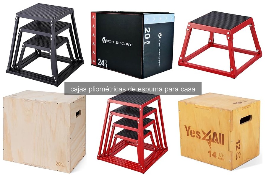 Mejores cajas pliométricas de espuma para entrenar en casa