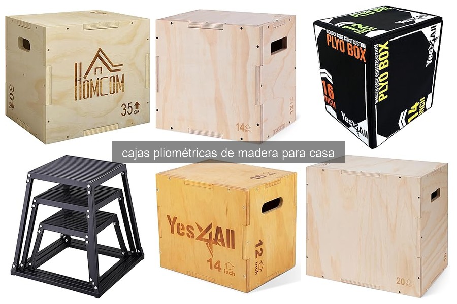 Mejores cajas pliométricas de madera para entrenar en casa