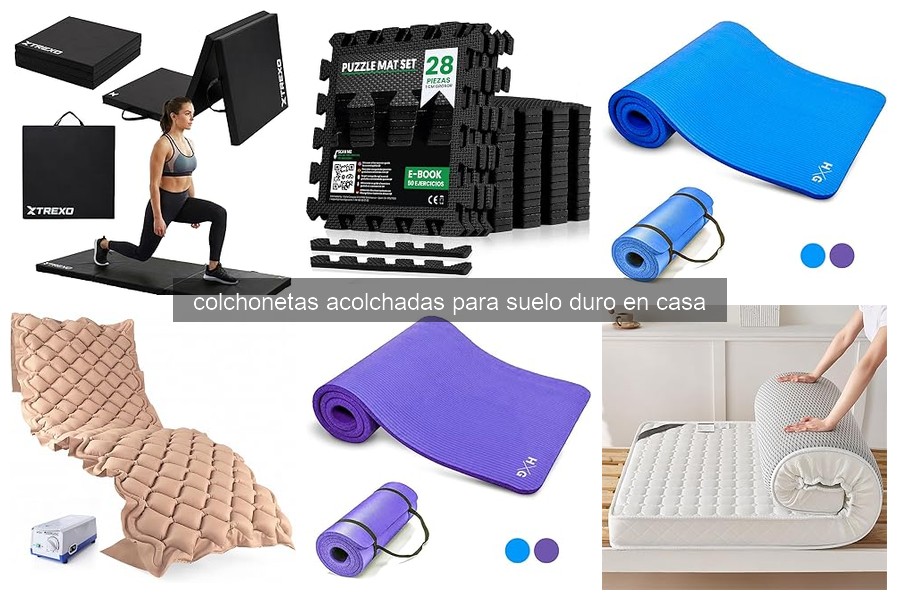 Mejores colchonetas acolchadas para entrenamiento en casa