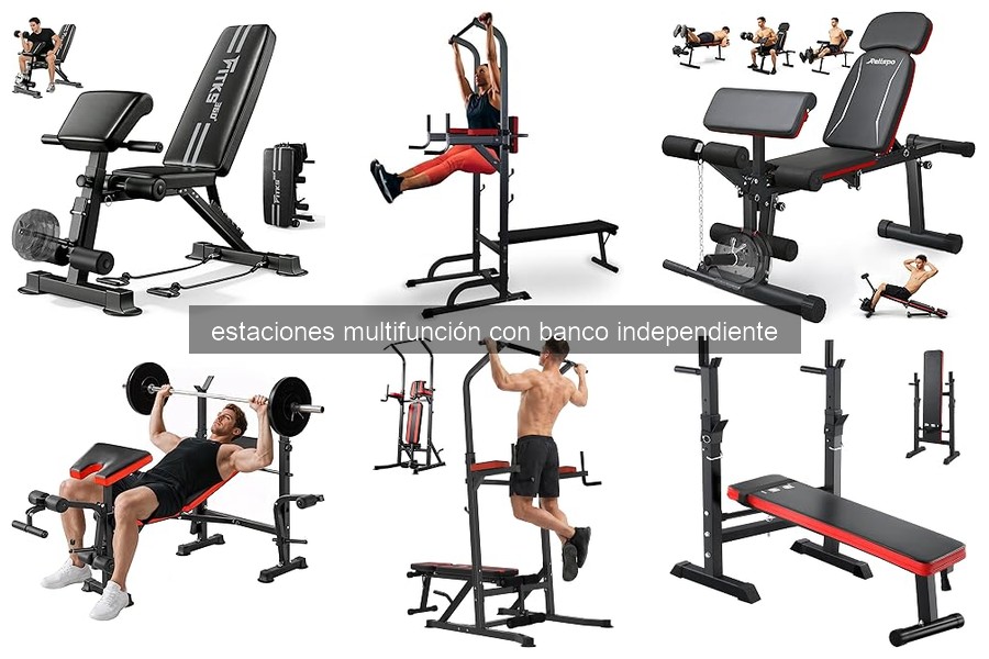 Mejores estaciones multifunción con banco para principiantes