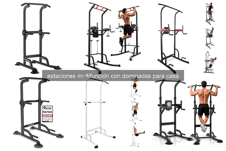 Mejores estaciones multifunción con dominadas para casa 2026