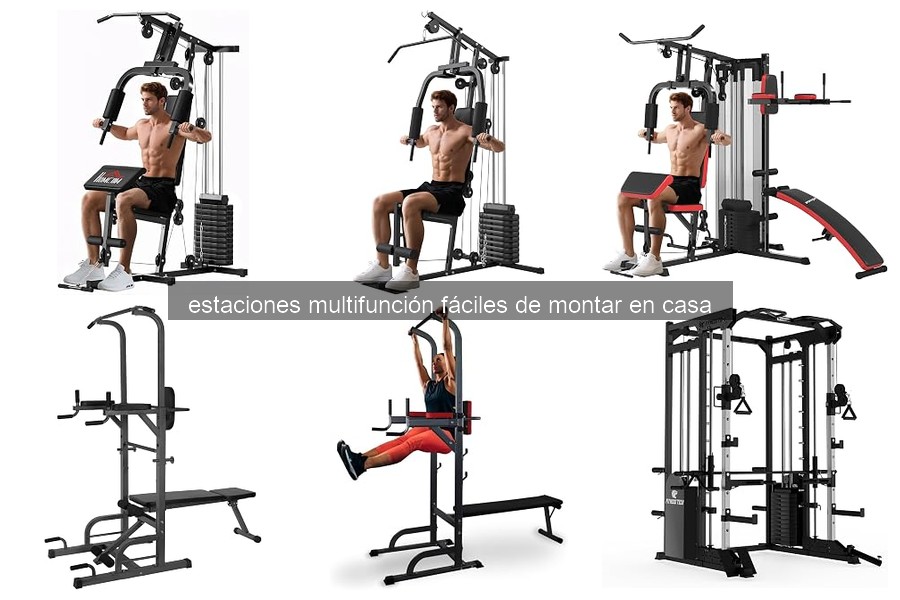 Mejores estaciones multifunción para entrenamiento en casa