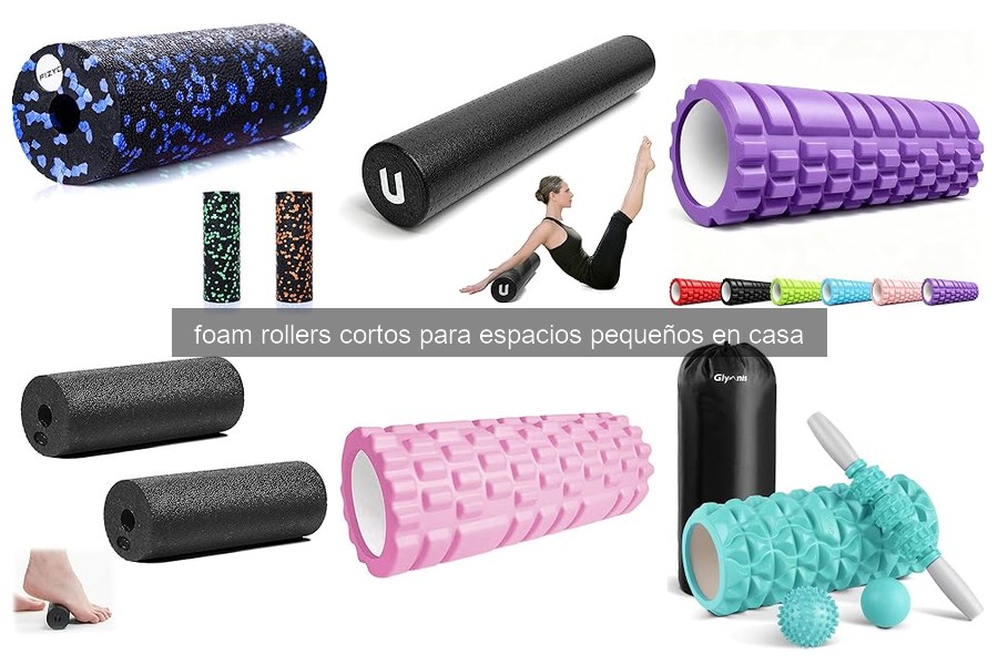 Mejores foam rollers cortos para entrenar en casa 2026