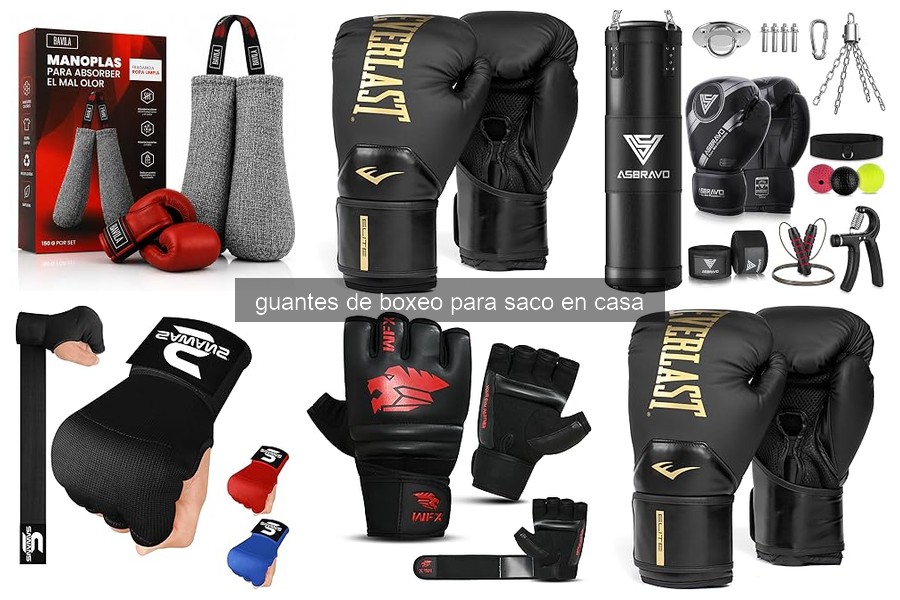 Mejores guantes de boxeo para saco: comparativa de marcas