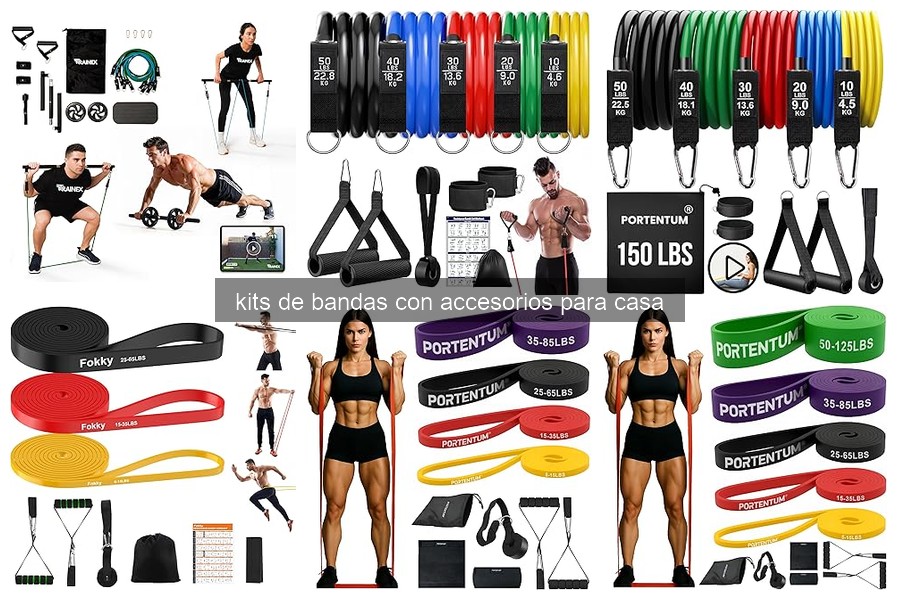 Mejores Kits de Bandas para Entrenamiento Funcional en Casa